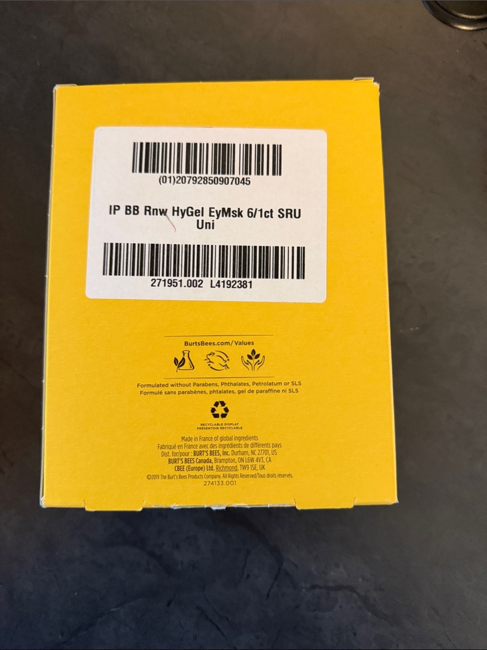 Burt's Bees mask bundle - Skincare Box